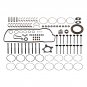 Engine Rebuild Overhaul Kit Crankshaft/Piston/Timing Fit HYUNDAI KIA 1.6L 12-19