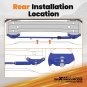 2x Front & Rear Damping Rod w/Bracket for Tesla Model 3 2017-2023 Balance Bar