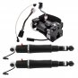 2x Air Suspension Shock + Air Compressor for Chevrolet Suburban 15-20 84176675