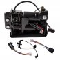 2x Air Suspension Shock + Air Compressor for Chevrolet Suburban 15-20 84176675