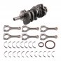 Engine Rebuild Crankshaft Rods w/ Bearing Kit For HYUNDAI Santa Fe KIA G6DH 3.3L