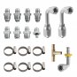 Steering Hose Hookup w/ 6AN Fitting Universal For Hydroboost Power Brake Booster