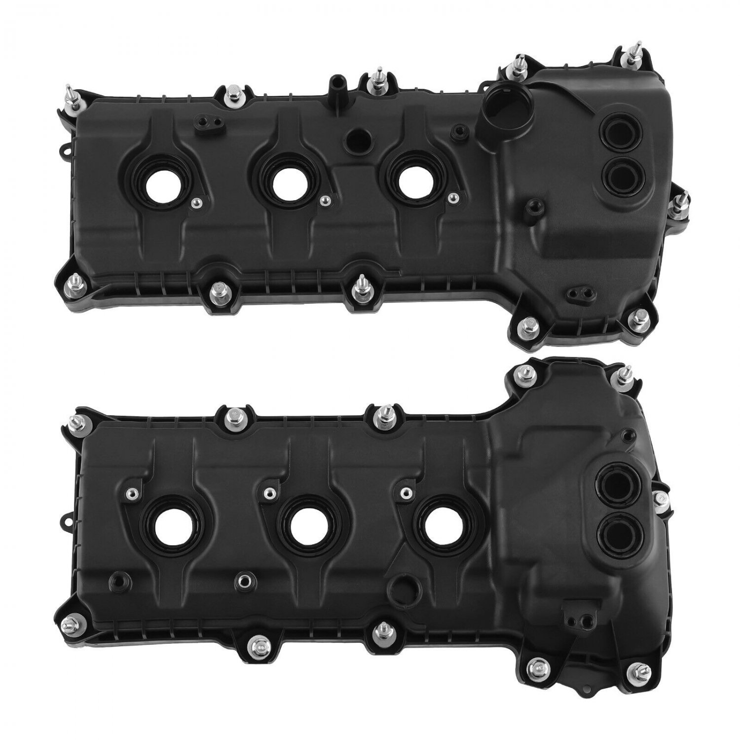 2x Engine Valve Cover Left & Right for Ford Explorer F150 Taurus 3.5L 3.7L DOHC