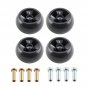 4 Pack AM125172 Plastic Deck Gauge Wheel Kit For 200 Series 240 245 260 265 285