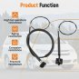 Power Sliding Door Cable Kit LH & RH for Honda Odyssey 11-2020 72546TK8A0 Steel
