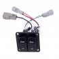 Double Rocker Trim Tab Control Switch Kit 10222-211D