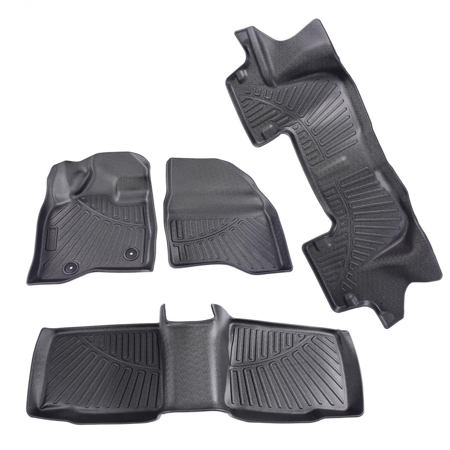TPE Floor Mat Liners For Ford Explorer 2017 2018 2019 All Weather Waterproof