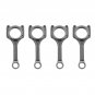 G4KJ 2.4L Engine Crankshaft & 4X Rods & Piston Kit For Hyundai Sonata Kia Optima