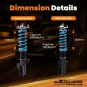 MaXpeedingrods T6 Coilovers 24 Level Damper Lowering Kit For Toyota Camry 07-11