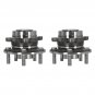 AWD Pair (2) Rear Wheel Bearing & Hubs Assembly for Ford Fusion 2013 2014 2015