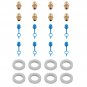 4x Front Adjustable A-Arms for Honda TRX 450R TRX450R All Years Sportrax 450