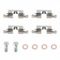 Brake Calipers Rear w/ Bracket Pair For Lincoln MKZ 2007-2012 All Engine 18B5003