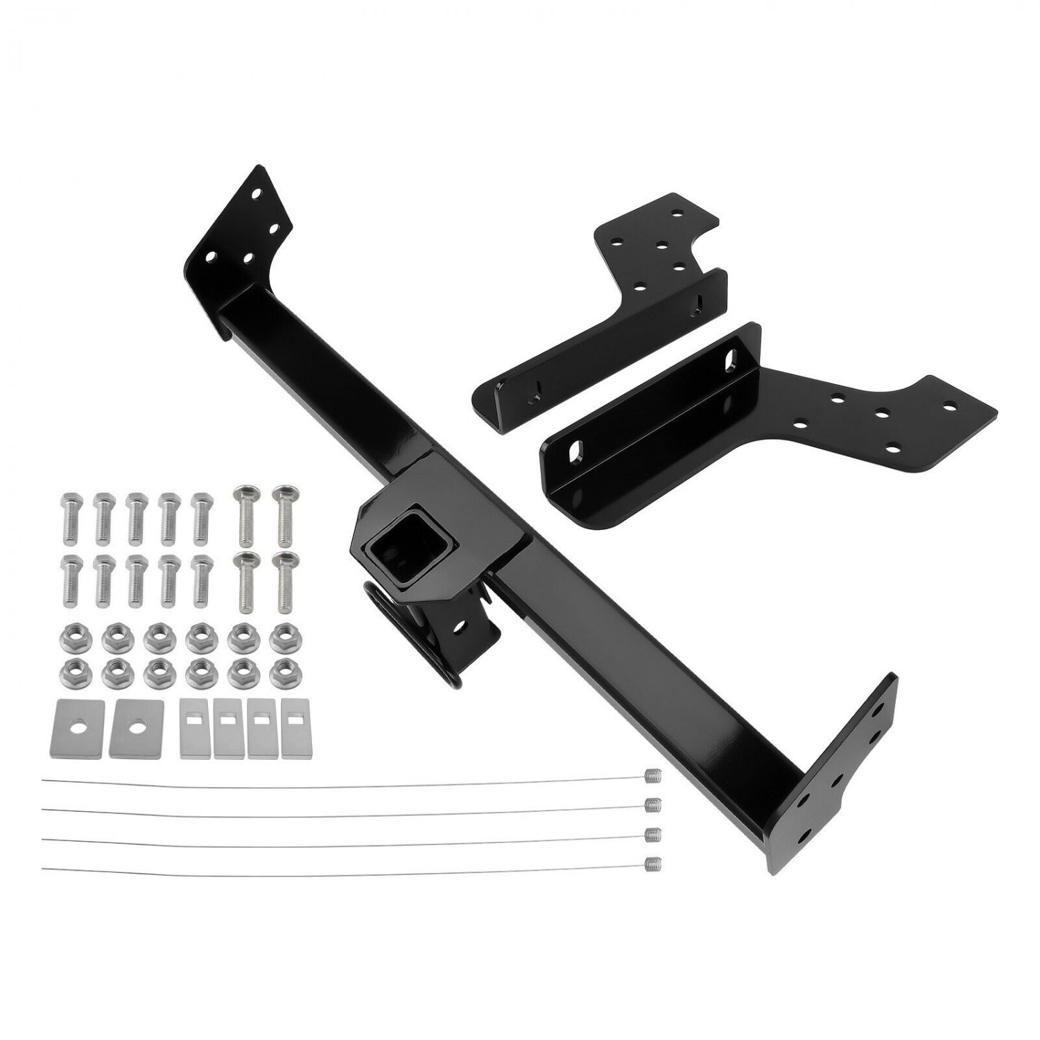 Class 3 Trailer Hitch Tow Receiver Bumper Kit 2" for Subaru Crosstrek 2018-2024