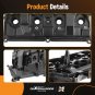 Engine Valve Cover Set for Nissan Juke 1.6L L4 011-2017 Sentra 16-19 132641KC1A