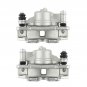 2Pcs Brake Caliper w/ Bracket Front Sides For Honda CRX Base 1990-1991 19B1379