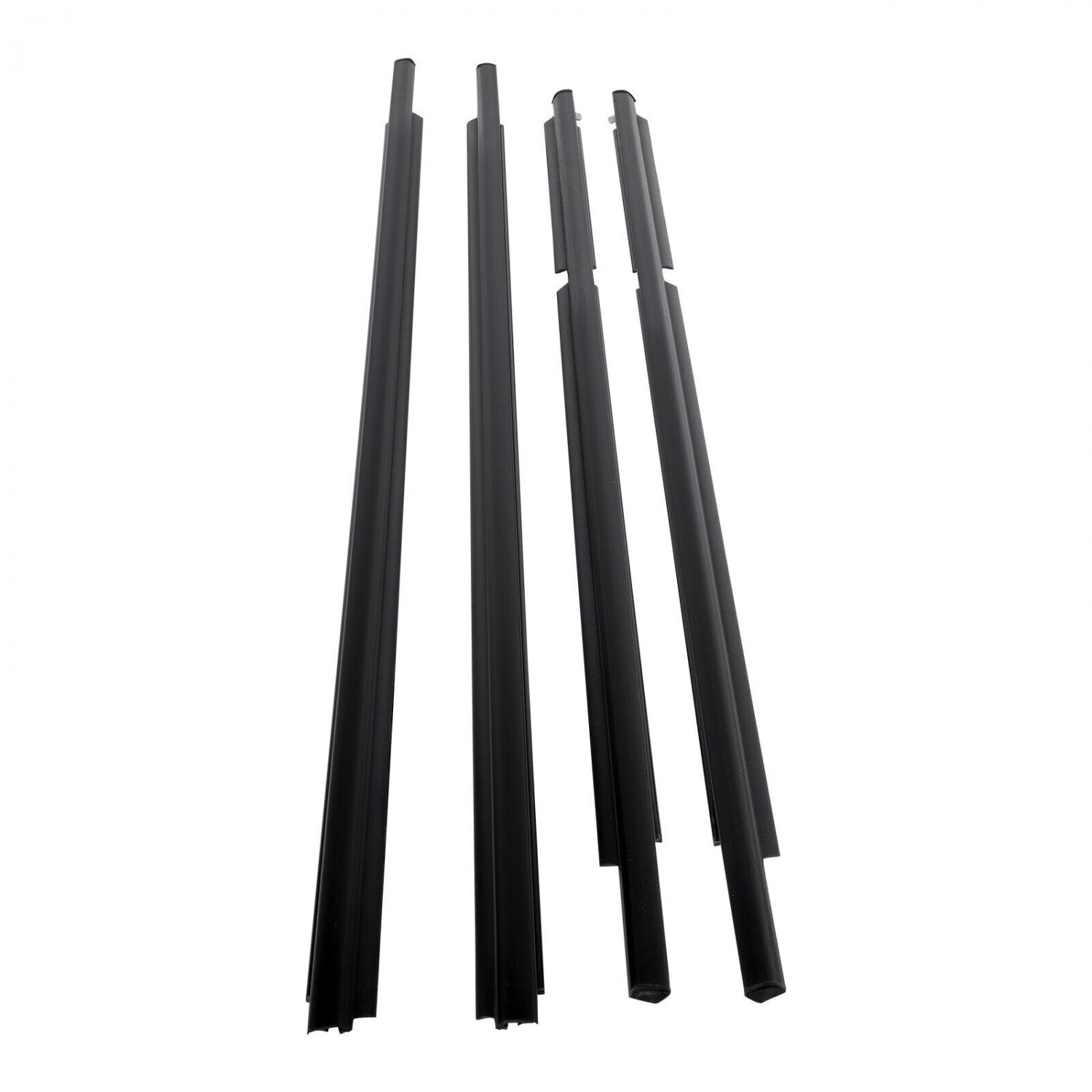 4x Outer Window Weatherstrip Molding Trim Seals for for Dodge Ram 1500/2500/3500