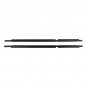 4x Outer Window Weatherstrip Molding Trim Seals for for Dodge Ram 1500/2500/3500