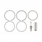 Cylinder Piston Gasket Top End Kit For Suzuki Eiger 400 LTA400 2x4 2002-2007