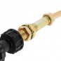 1pcs Adjustable Lock Control Cable with 2 in Black Knob 55204 Universal Black