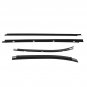 4pcs Exterior Window Weatherstrip Set for Toyota Tacoma Double Cab 1995-2004