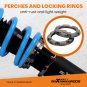 MaXpeedingrods T6 ADJUSTABLE COILOVER SUSPENSION KIT FOR NISSAN Z32 300ZX
