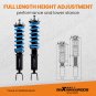 MaXpeedingrods T6 ADJUSTABLE COILOVER SUSPENSION KIT FOR NISSAN Z32 300ZX