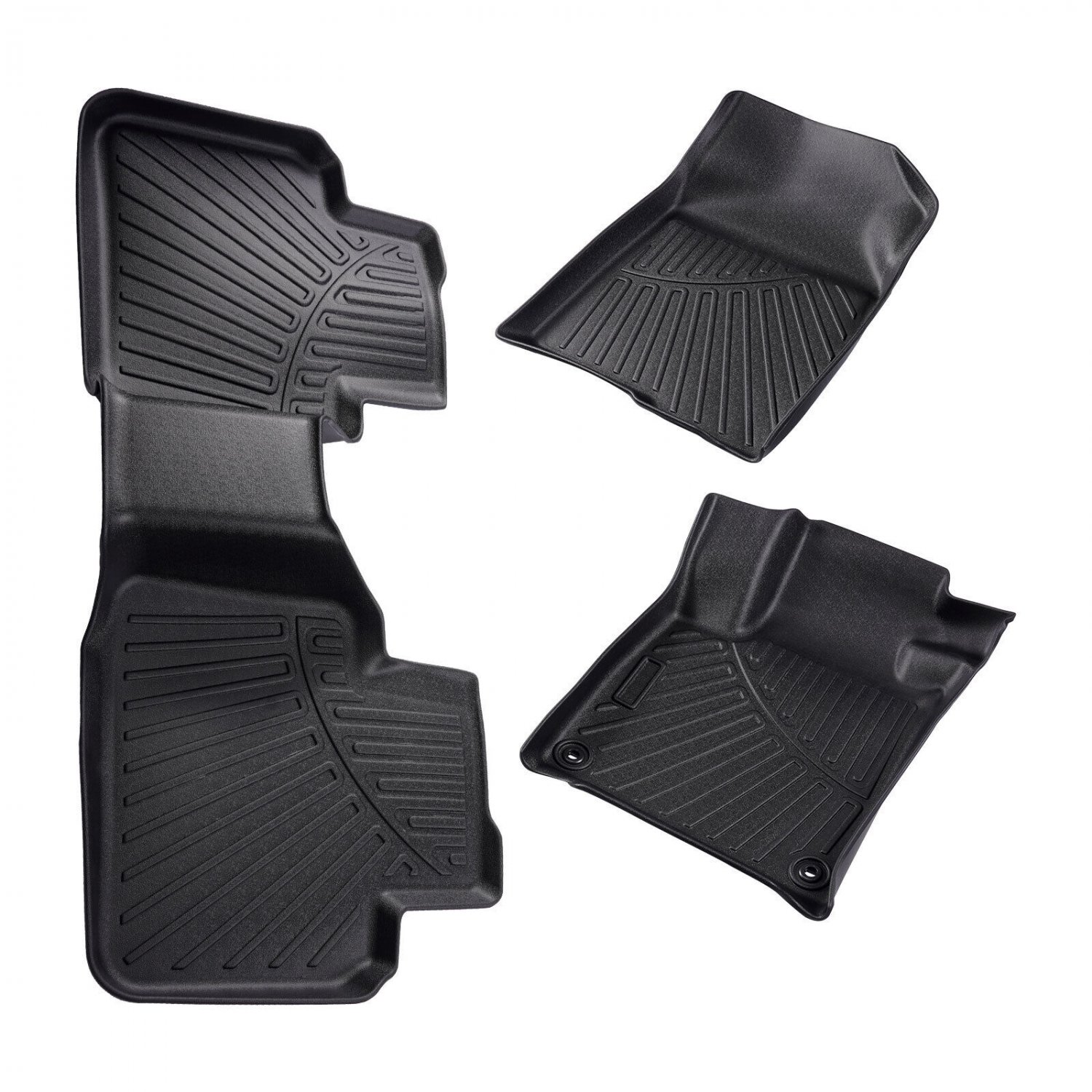Front Floor Mats + Rear Floor Mats TPE For Honda Accord Sedan 2018 2019-2022