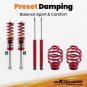 Coilover Strut Shock Absorber Lowering Kit For BMW 3 series E46 99-05 Adj height