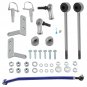 Quick Disconnect Front Sway Bar Links + Track Bar for 1984-2001 Jeep Cherokee XJ