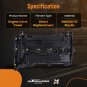 Engine Valve Cover w/ Gasket Kit For Honda Civic Accord CR-V 1.5L DOHC 2016-2019