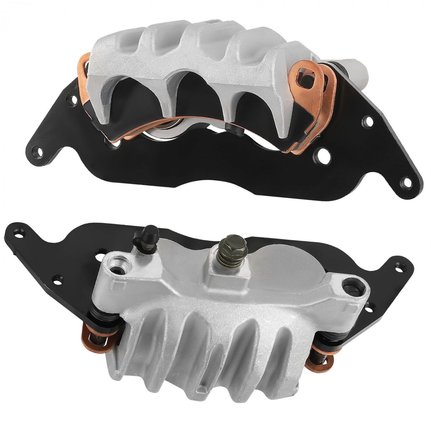 Front Left&Right Brake Calipers & Sintered Pad Set For RZR PRO XP 2020-202