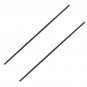 2pcs Exterior Door Window Glass Trim Kit L&R for Honda Civic 2D coupe 2006-11