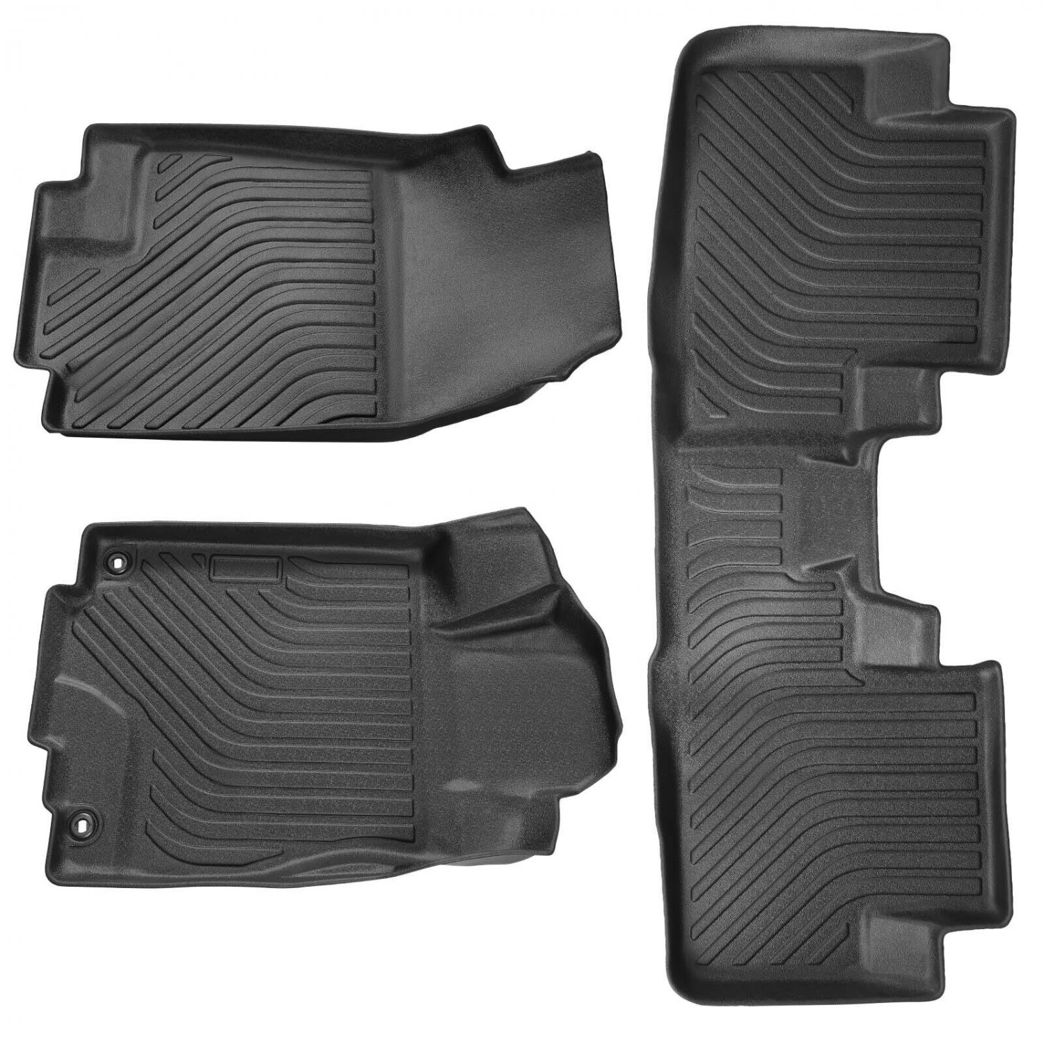 Front & Rear TPE Floor Mats All Weather Car Liners For Honda CR-V EX 2012-2016