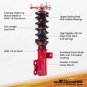 Coilovers Kit Shock Absorber Fit Hyundai Veloster 2012-2016 Adj. Height