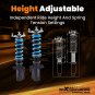 24 Way Damper Adjustable Coilovers Shock Kit for Toyota Camry XSE SE 18-23