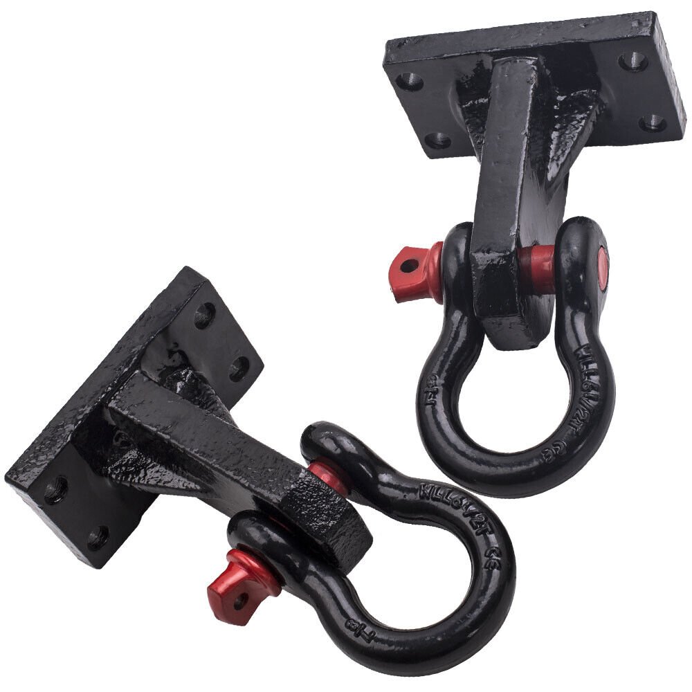 Heavy Duty Front Tow Hooks Fit for Dodge Ram 2500 / 3500 2010-2019 New