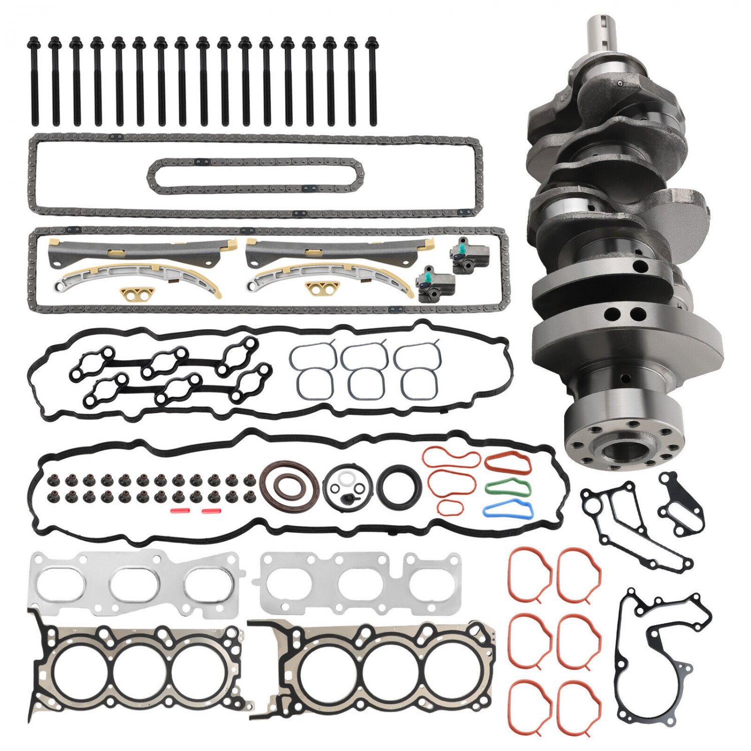 Engine Crankshaft Head Gasket Kit For 3.3L Hyundai Kia 2013-2016 OE#623R63CA0A