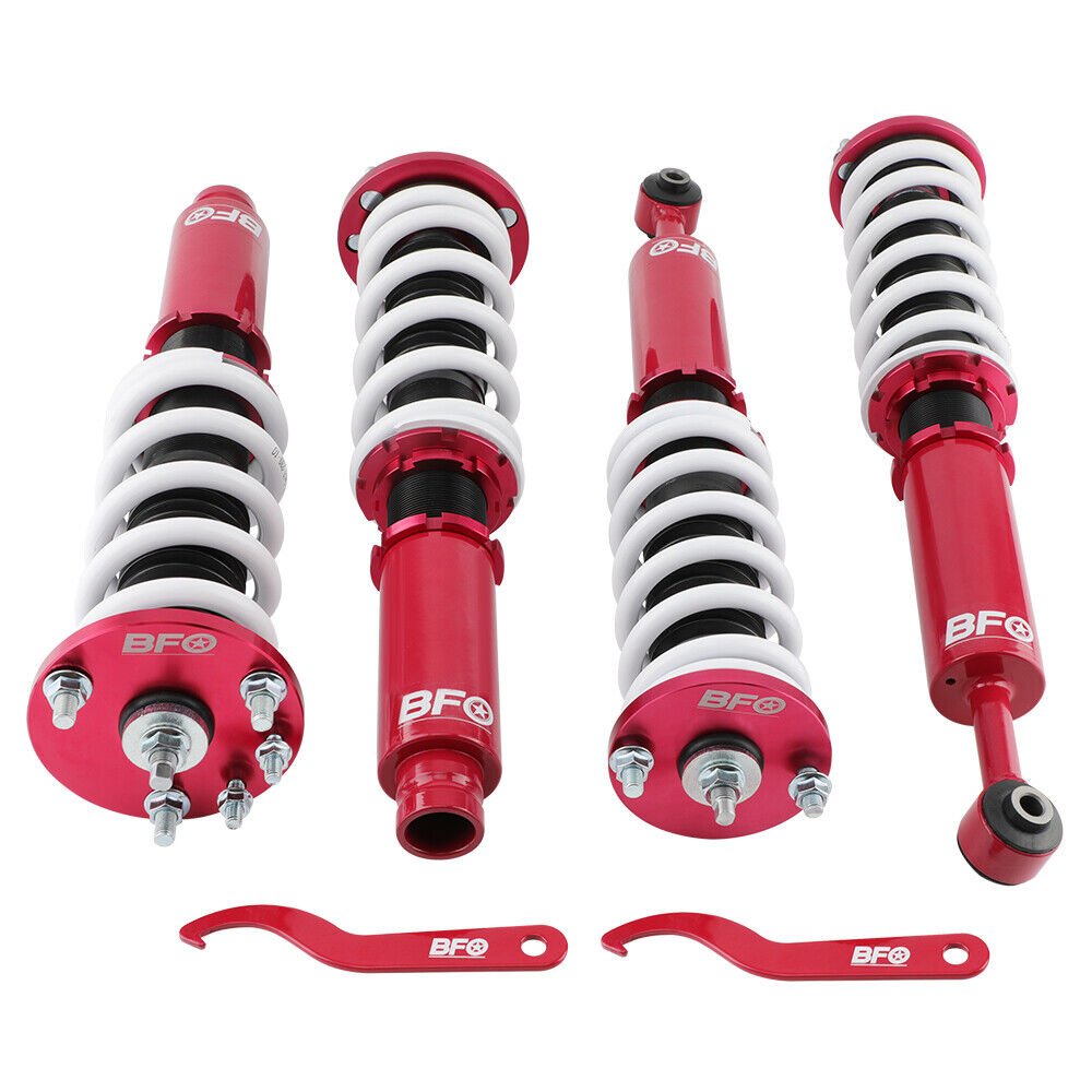 BFO Coilovers Shocks Struts Springs Kit for Honda Accord 1998-2002 Adj. Height