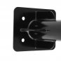 Adjustable Cushioned 5th Wheel Gooseneck Adapter for RV Trailer 17'' 20000lbs