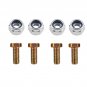 Adjustable Cushioned 5th Wheel Gooseneck Adapter for RV Trailer 17'' 20000lbs