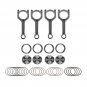 N20 2.0 Engine Overhaul Rebuild Kit Crankshaft/Conrods/Piston Kit/Gasket For BMW