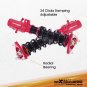 24 Step Damper Adjustable Coilovers Suspension Kit For Ford Mustang 15-21