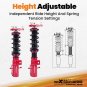 24 Step Damper Adjustable Coilovers Suspension Kit For Ford Mustang 15-21