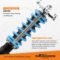 Maxpeedingrods COT6 Coilovers 24 Way Damper Lowering Kit For Honda CR-V 2007-11