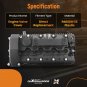 Valve Cover Left & Right w/ Gasket Kit for BMW 545i 550i 650i 745i 750i X5 4.8L