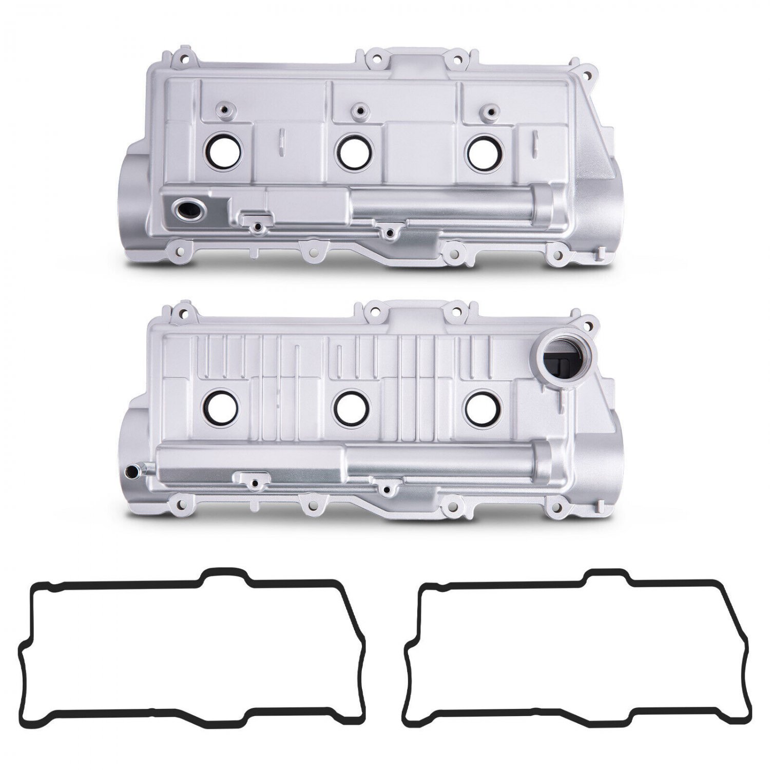 2pcs Engine Valve Cover w/Gasket for Toyota Tacoma T100 4Runner 3.4L Left+Right