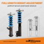 24 Step Adjustable Coilovers for Mitsubishi Eclipse 4G 06-12 Galant DJ 04-12