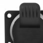 7WAY ROUND TRAILER TOW WIRING PLUGIN CONNECTOR for Cherokee Chrysler 300 Durango