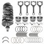 G4FJ 1.6L Engine Overhaul Rebuild Kit Crankshaft Rods Pistons For Hyundai KIA