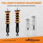 24 Step Damping Adjustable Coilover Suspension Kit for SUBARU OUTBACK 2000-2004